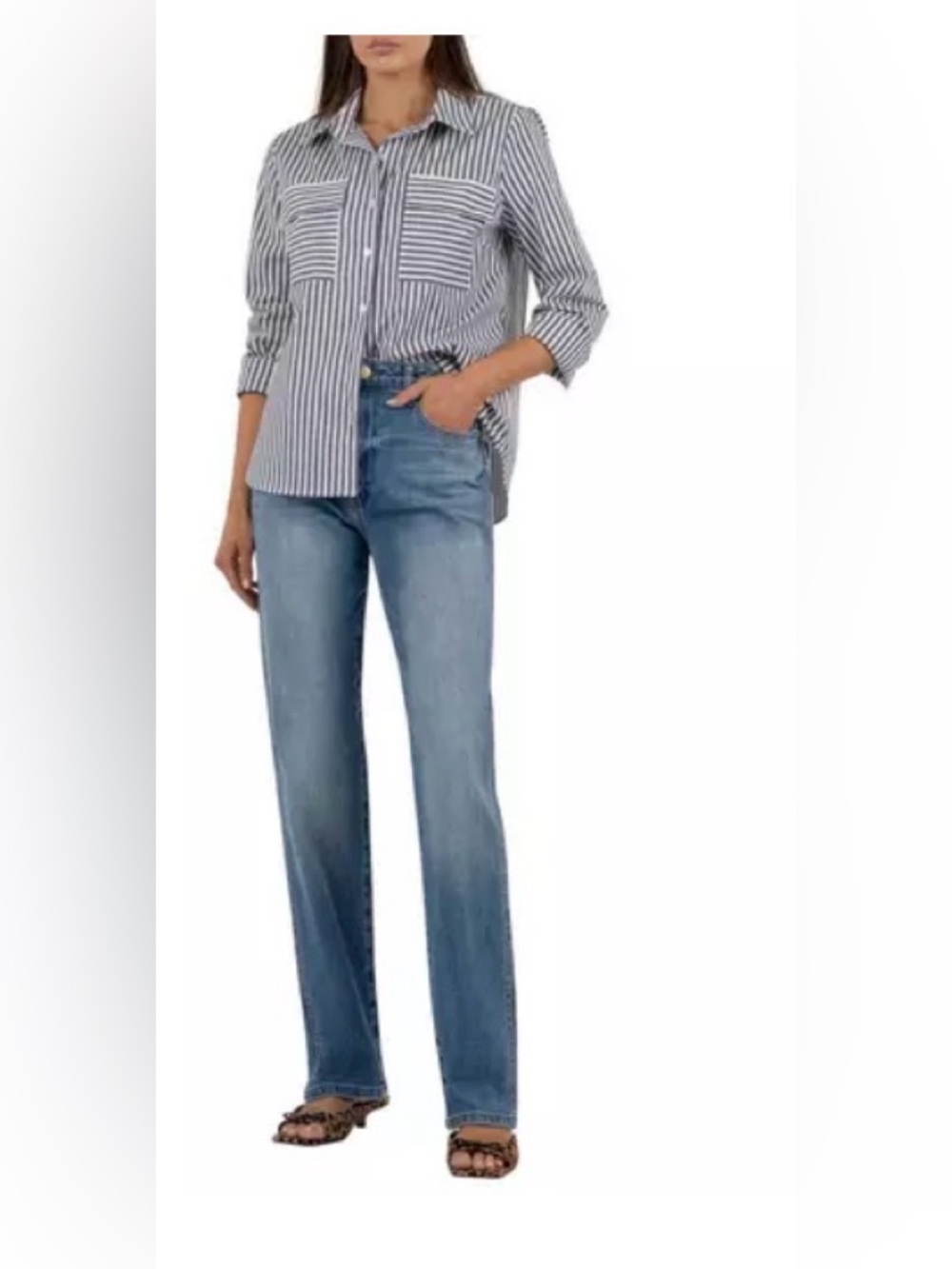 KUT from the Kloth Melissa Straight Jeans  Size 8